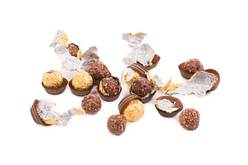 Close up of sweet candies.