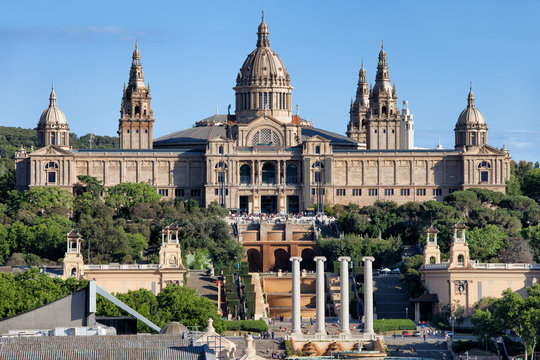 National Art Museum of Catalonia at Montjuic in Barcelona