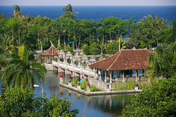Fototapeta na wymiar Water Palace, Candidasa, Bali