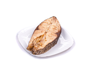 Grilled fish fillet
