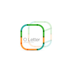 Minimal font or letter logo design