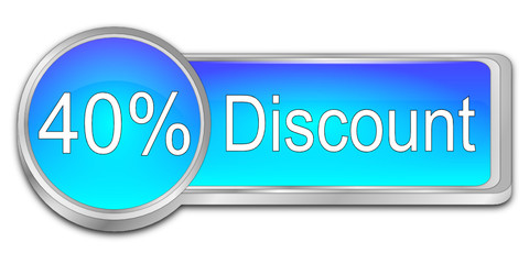 40% Discount Button
