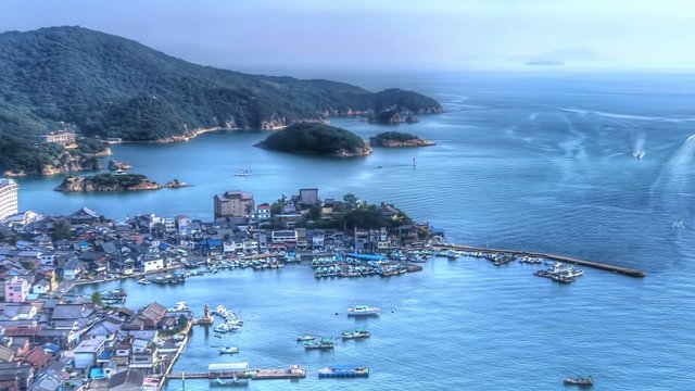 鞆の浦 微速度撮影 HDR