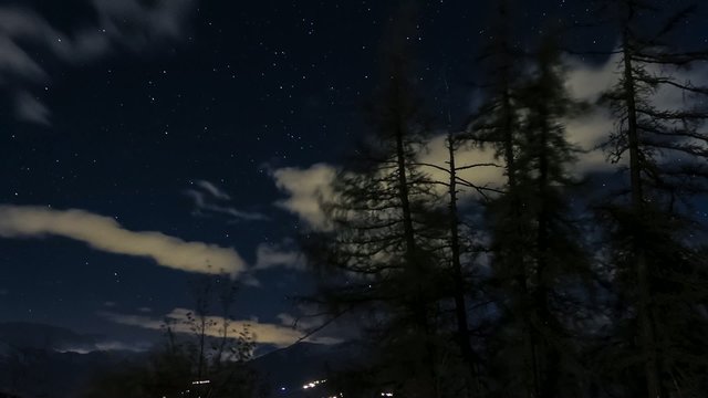 time lapse stellare