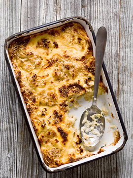 Rustic Baked Cauliflower Cheese