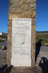 Memorial plaque in Cabo da Roca, Portugal
