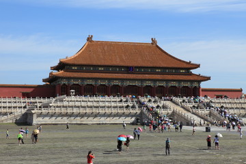 Die Verbotene Stadt in Peking
