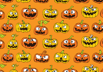 Halloween Pumpkin Background