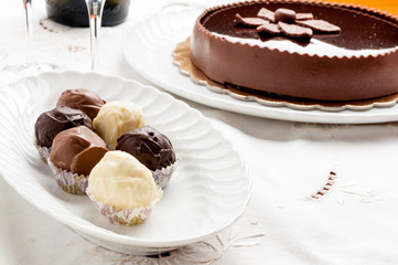 Cioccolatini boeri ai tre gusti di  cioccolato