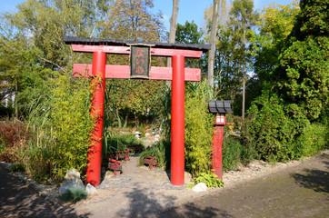 Brama do ogrodu japońskiego