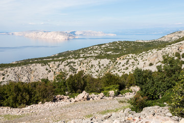 Fototapeta na wymiar Côte de Croatie