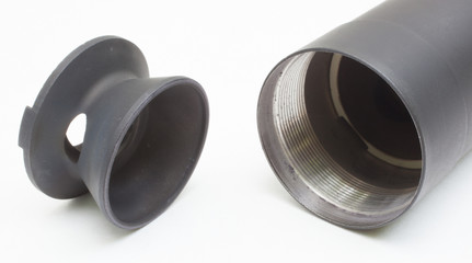 Removed baffle