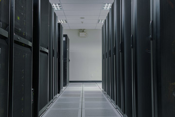 Server farm in data center