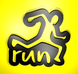 Run symbol