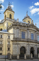 Fototapeta na wymiar San Francisco el Grande Basilica, Madrid
