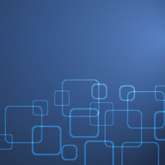 Abstract Background With Squares