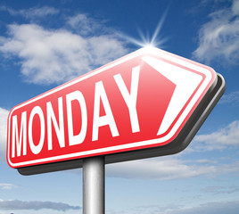 monday sign