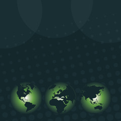 3D Earth Globes - Business Background