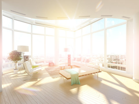 Penthouse above City
