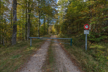 interdiction de circulation