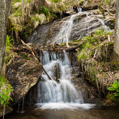 Wasserfall am Mottarone in Italien