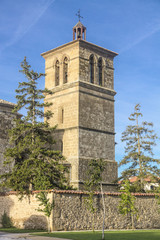 Obraz premium church of San Esteban in Muruzabal (Navarra) - Spain