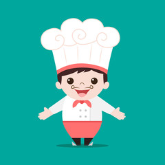 chef cartoon eps 10 vector
