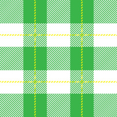 green seamless tartan plaid