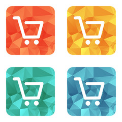 Vector shopping cart icon