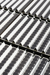 Zellen eines Solarpanels für Sonnenenergie