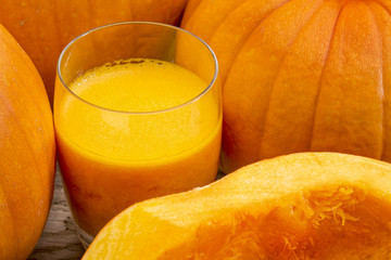fresh pumpkin juice