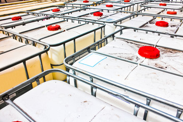 IBC containe rtop view