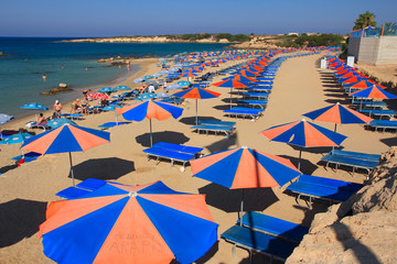 Coral Bay Beach. Cyprus. Paphos.