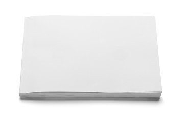 book notebook textbook white blank paper template