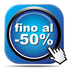 FINO AL 50 PERCENT ICON
