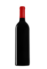 red wine and a bottle