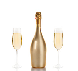 bottle of champagne