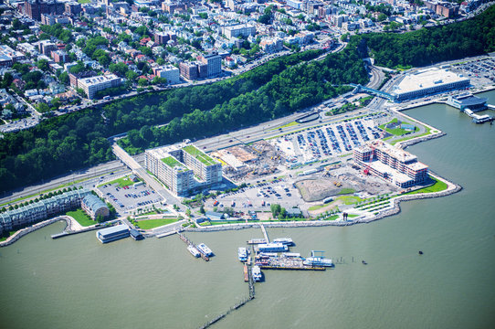 Aerial View Of New York Suburbs