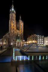 Obraz premium Church of Our Lady Assumed into Heaven in Krakow, Poland