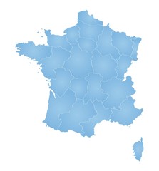 Map of France