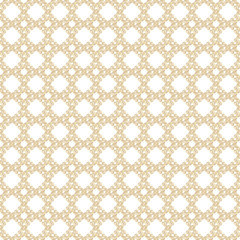 Seamless golden & white abstract background