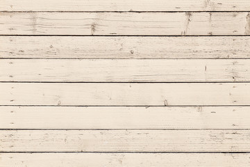 Obraz na płótnie Canvas Beige colored old wooden wall background photo texture