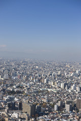 新宿　都庁舎からの展望