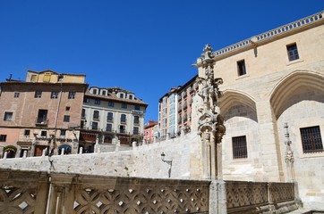 Naklejka na ściany i meble Décor sculpté autour de la cathédrale de Burgos