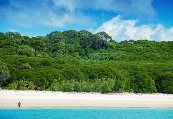 Whitehaven Beach in the Whitsundays Australia