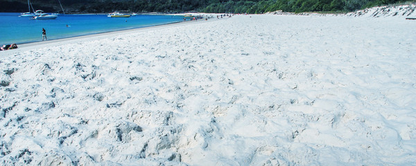 Whitehaven beach in the Whitsundays