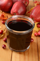 Cranberry apple juice