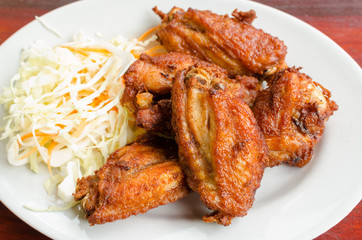 Fried chicken wings