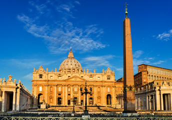 Obraz premium St. Peter Cathedral in Vatican, Rome