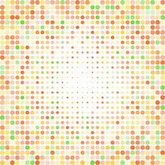 Abstract dotted colorful background